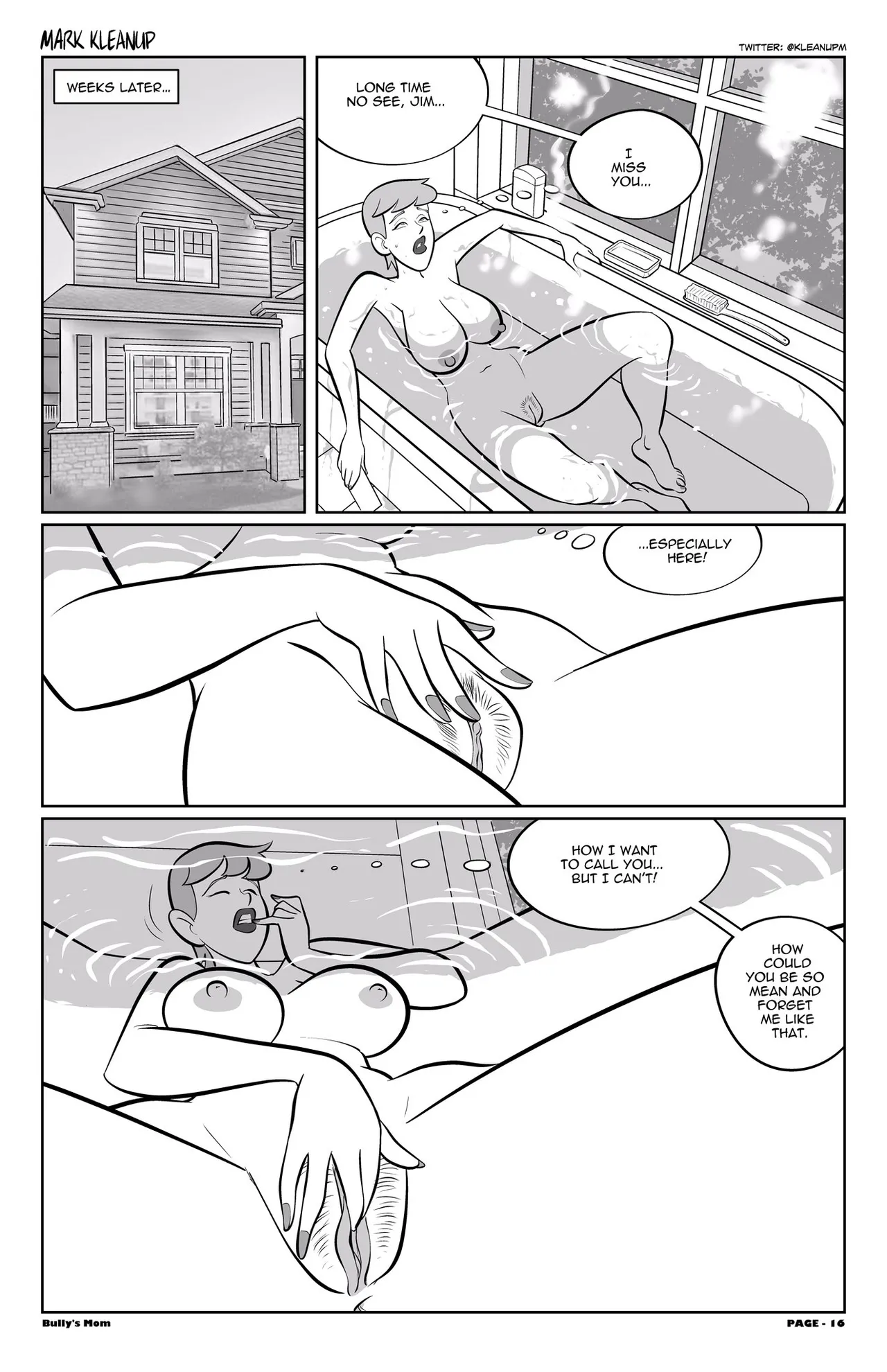 Bully's Mom porn comic picture 17