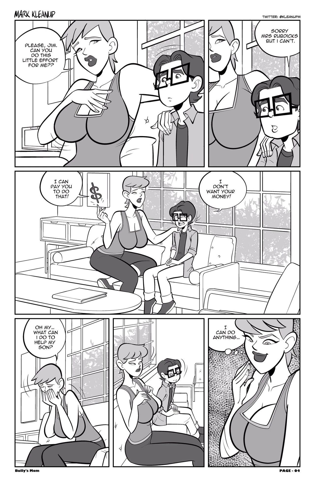 Bully's Mom porn comic picture 5