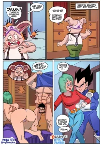 Bulma's Party porn comic picture 1