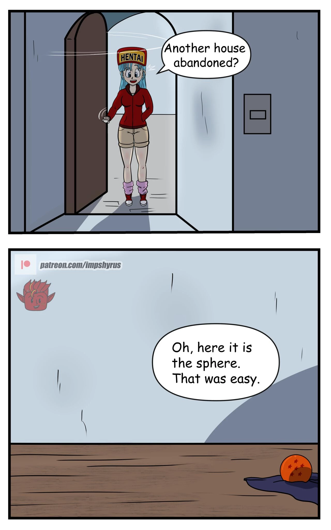 Bulma's Search 2 porn comic picture 3