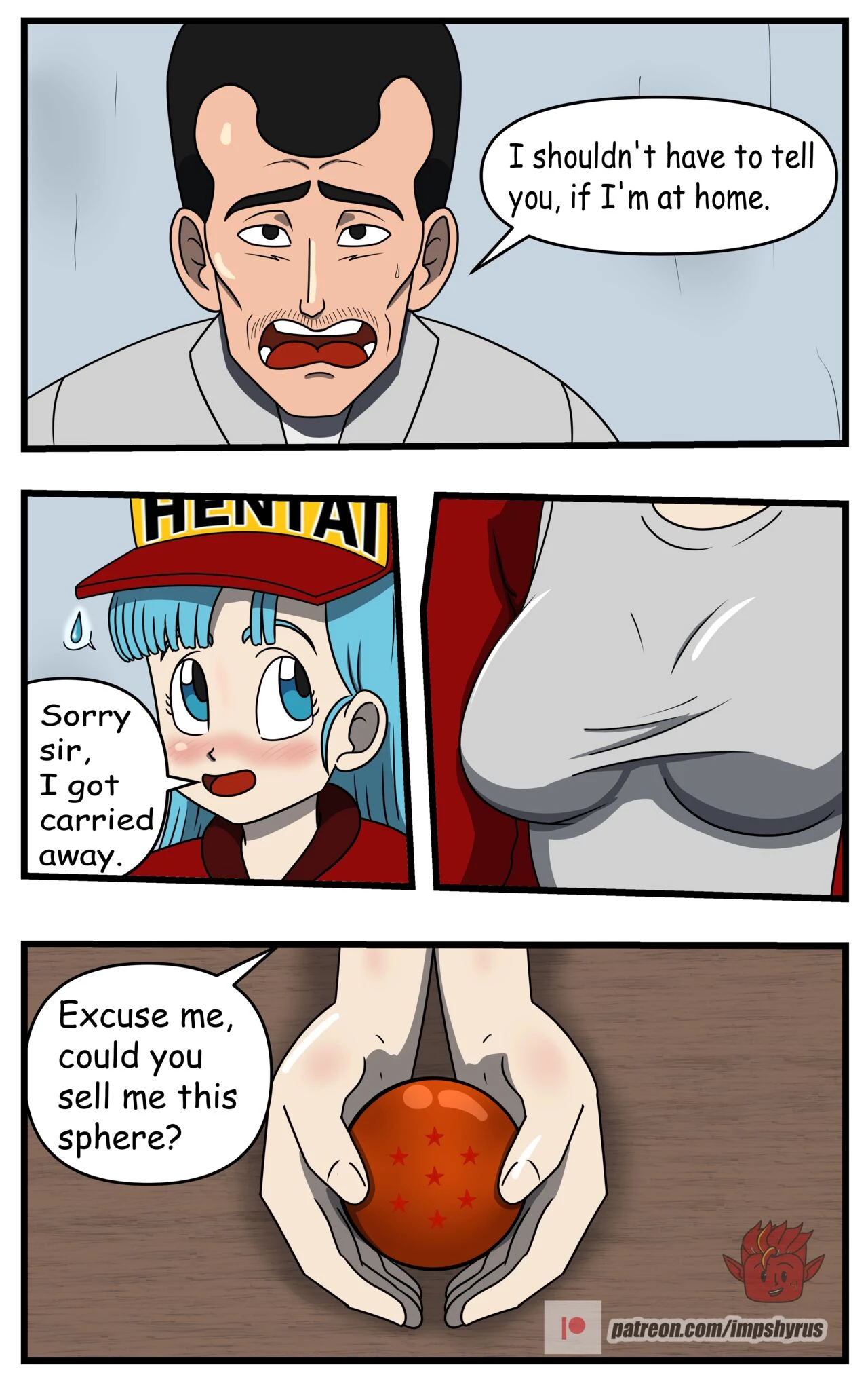Bulma's Search 2 porn comic picture 5