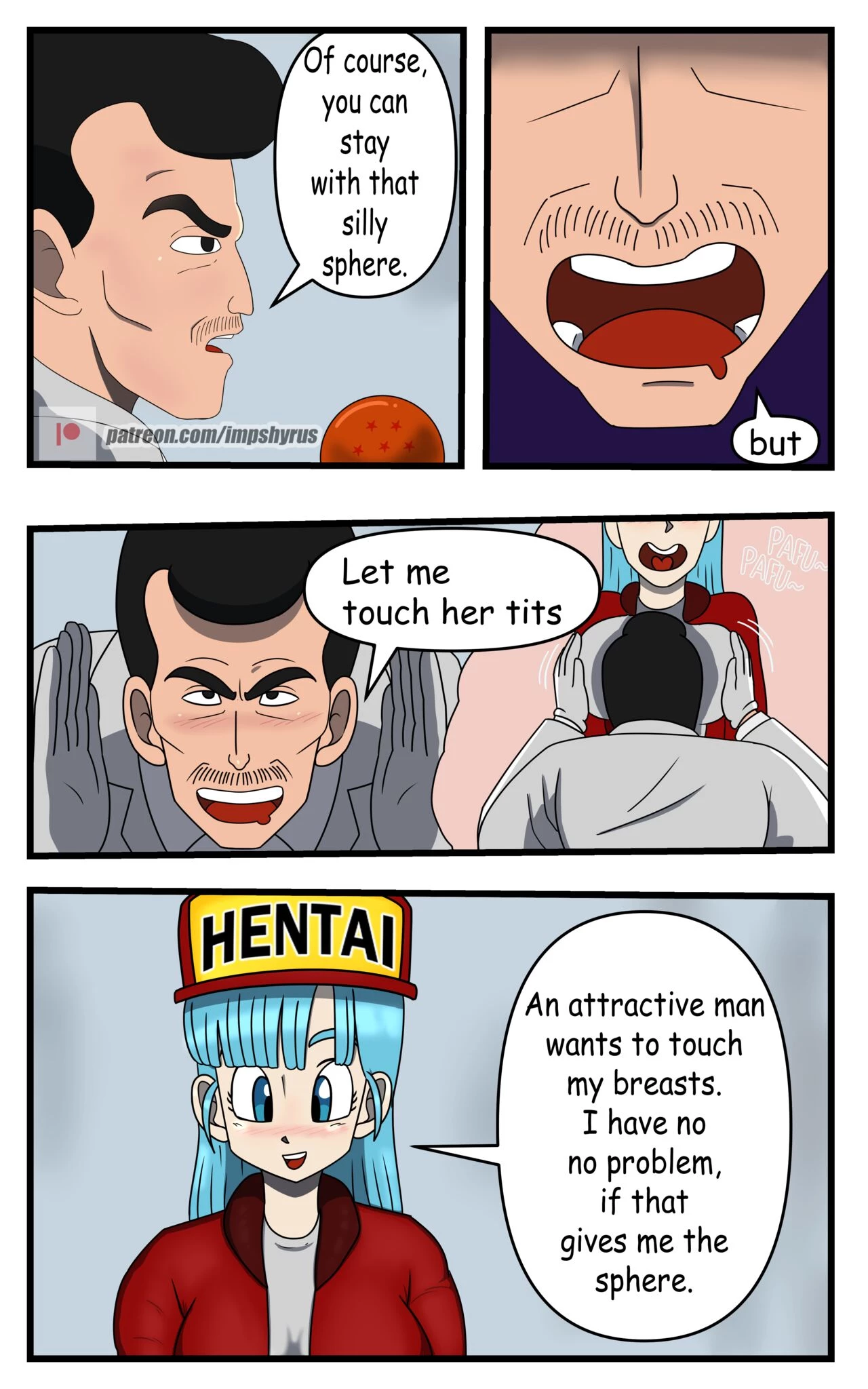 Bulma's Search 2 porn comic picture 6