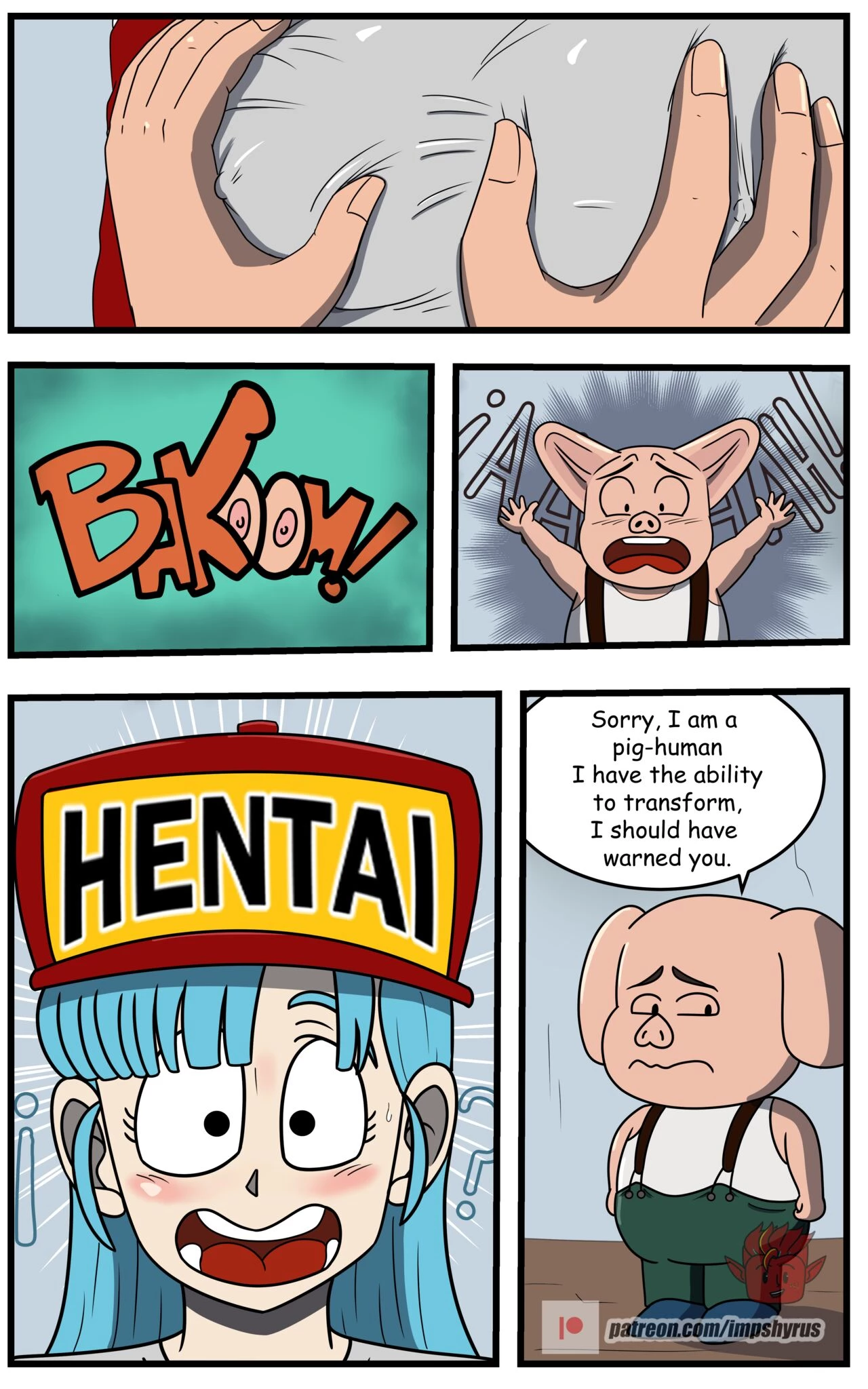 Bulma's Search 2 porn comic picture 8