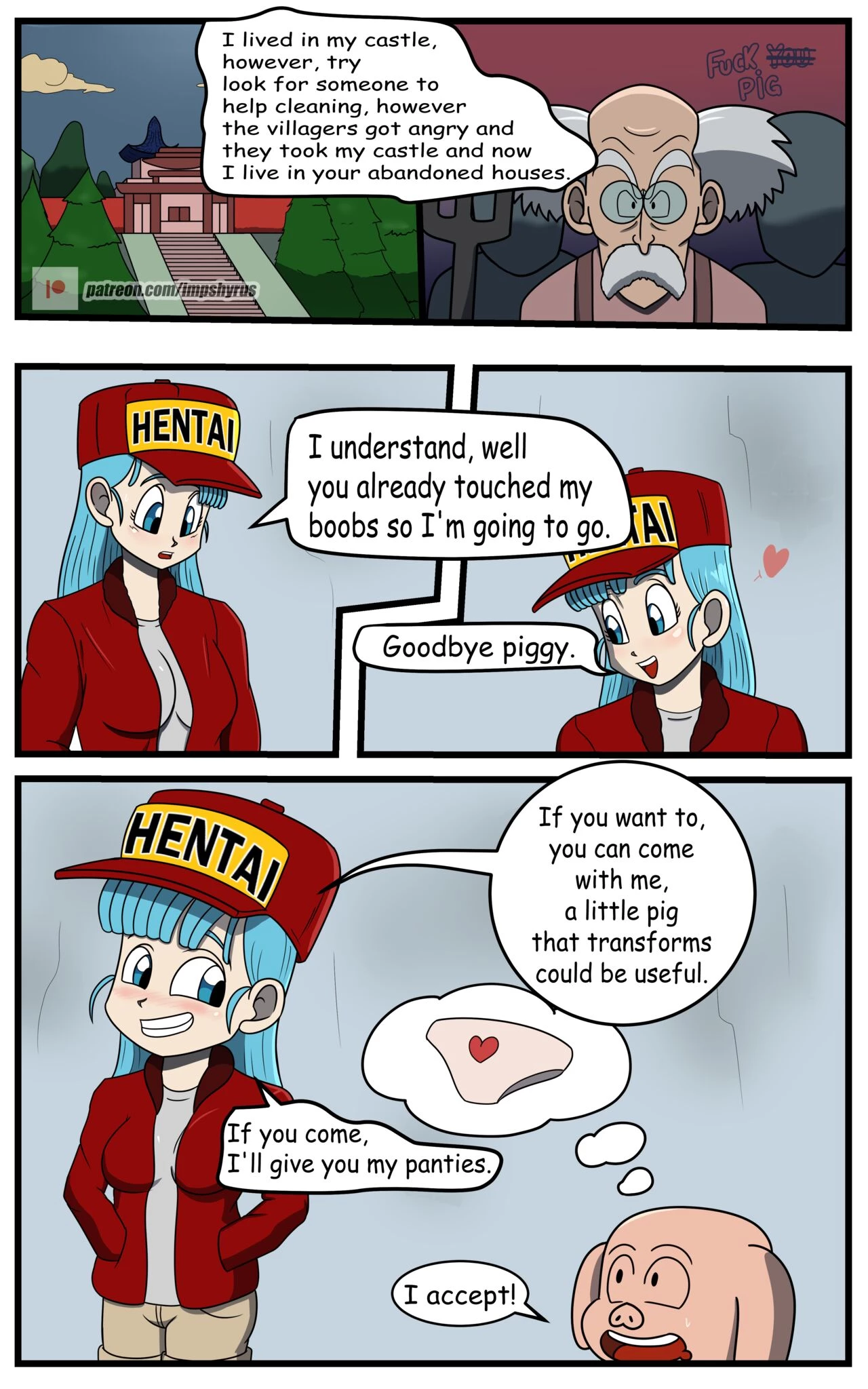 Bulma's Search 2 porn comic picture 9