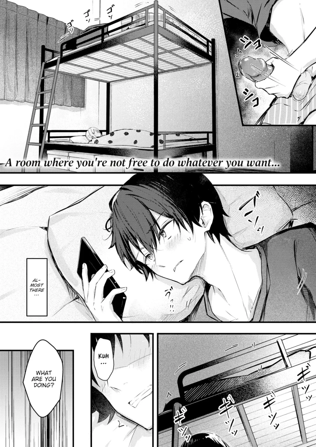 Bunk Bed ~When I Masturbated, My Little Sister Found Out~ porn comic picture 1