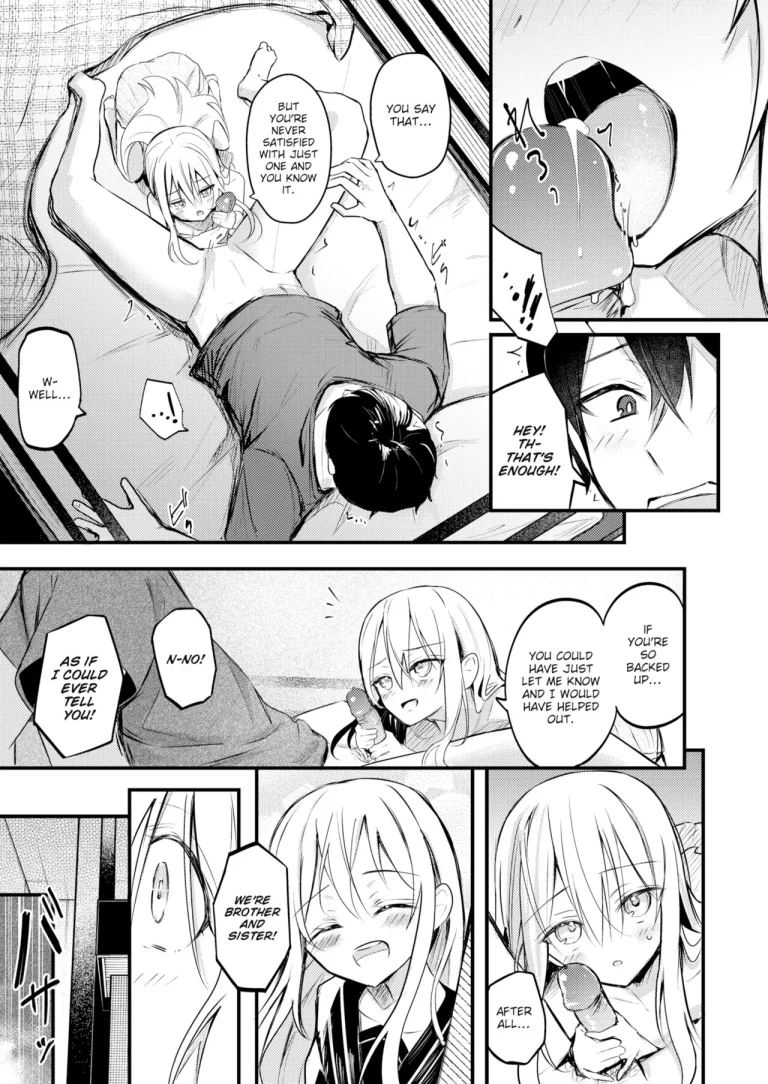 Bunk Bed ~When I Masturbated, My Little Sister Found Out~ porn comic picture 13