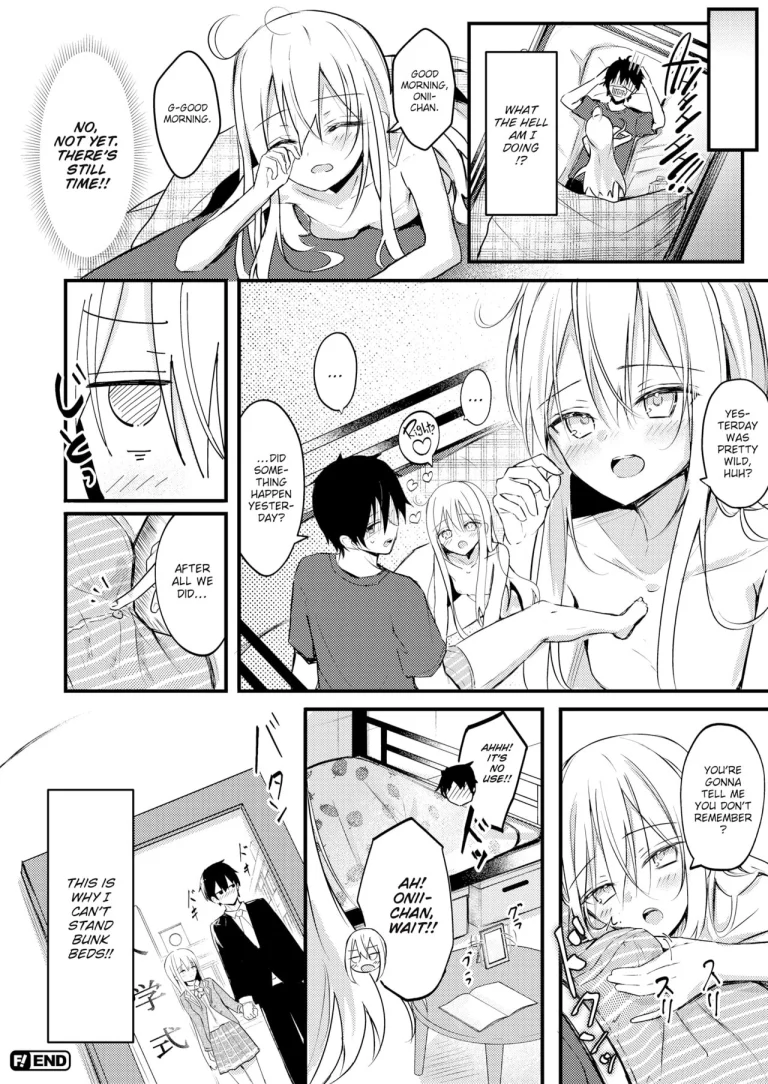Bunk Bed ~When I Masturbated, My Little Sister Found Out~ porn comic picture 28