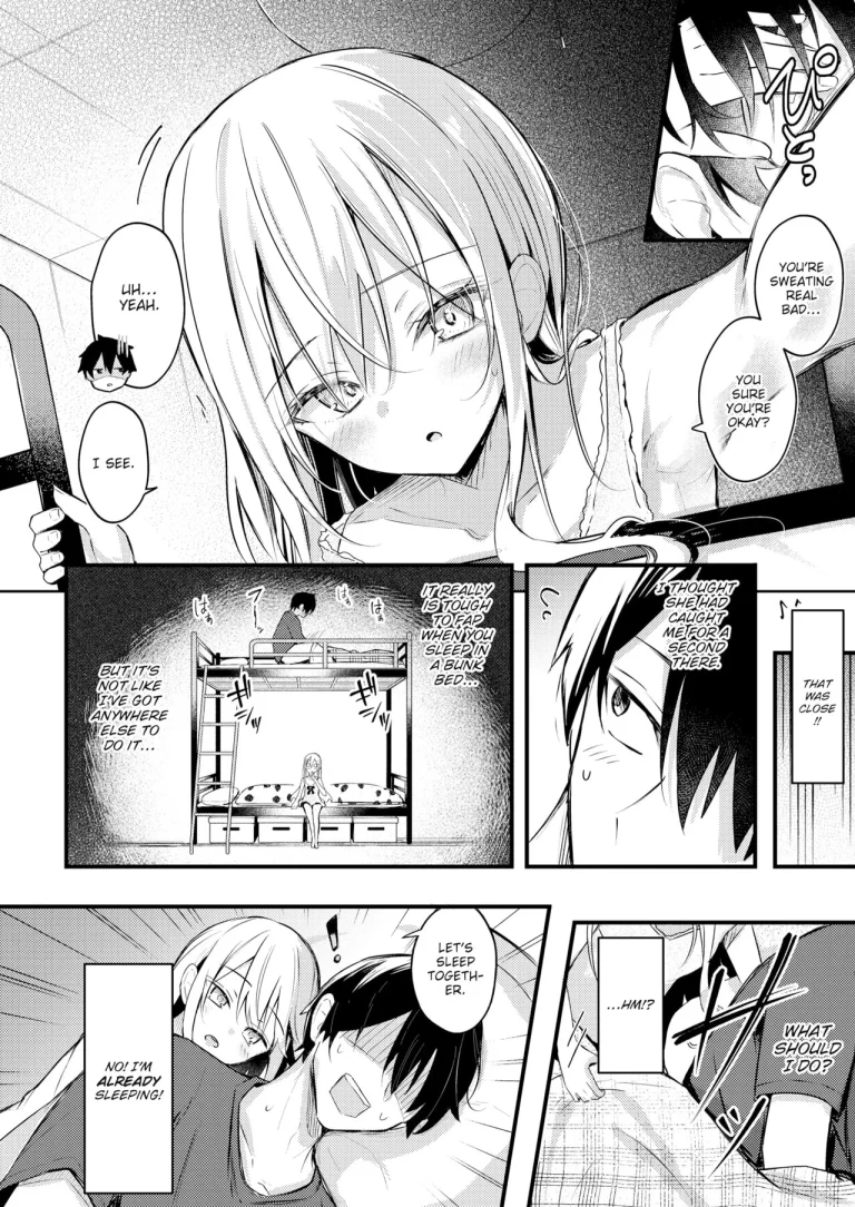 Bunk Bed ~When I Masturbated, My Little Sister Found Out~ porn comic picture 4