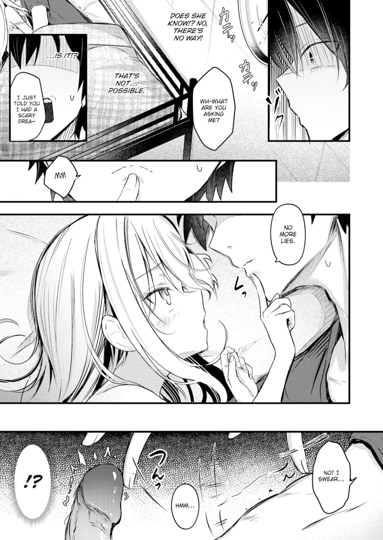 Bunk Bed ~When I Masturbated, My Little Sister Found Out~ porn comic picture 9