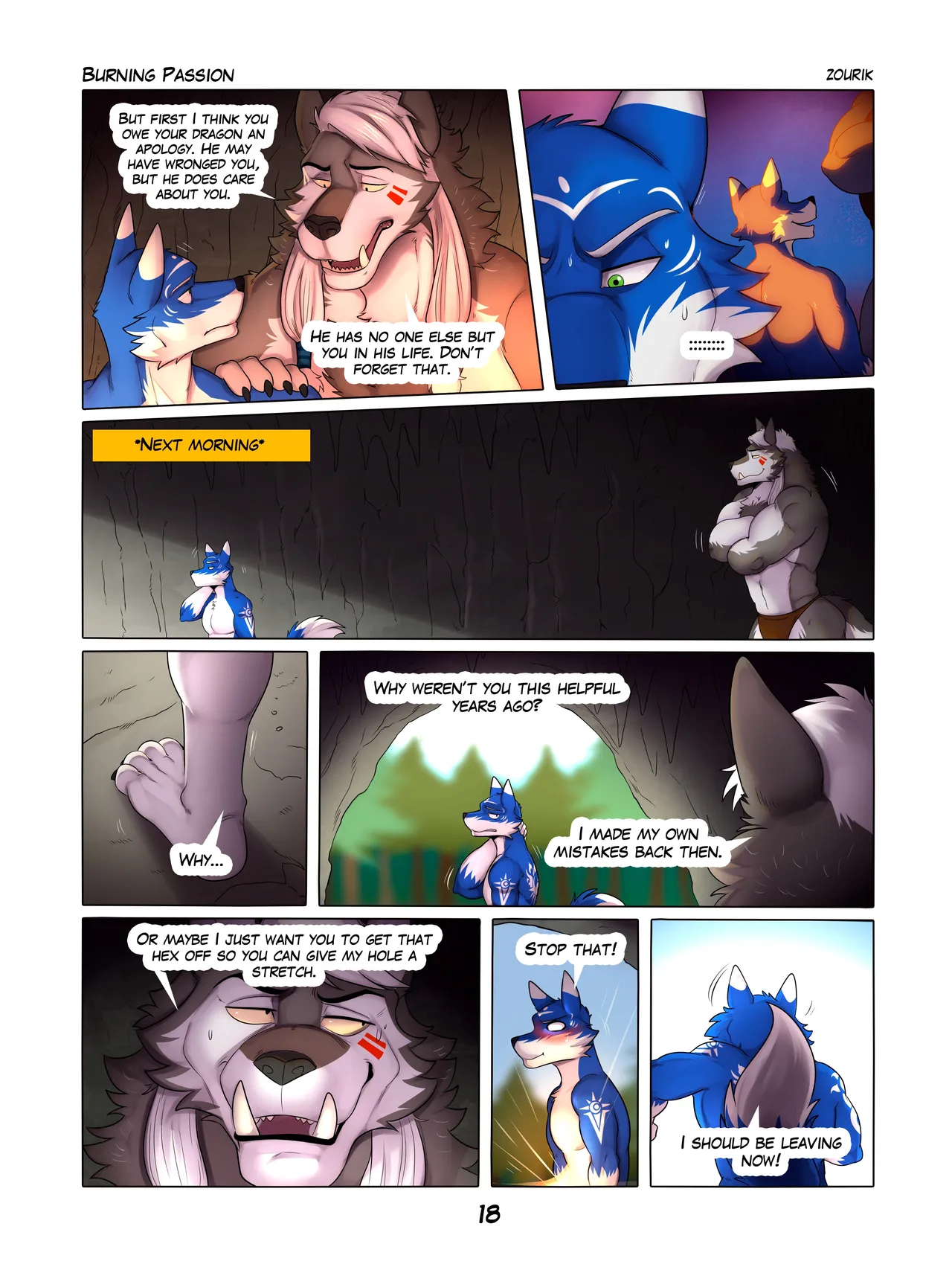 Burning Passion porn comic picture 20