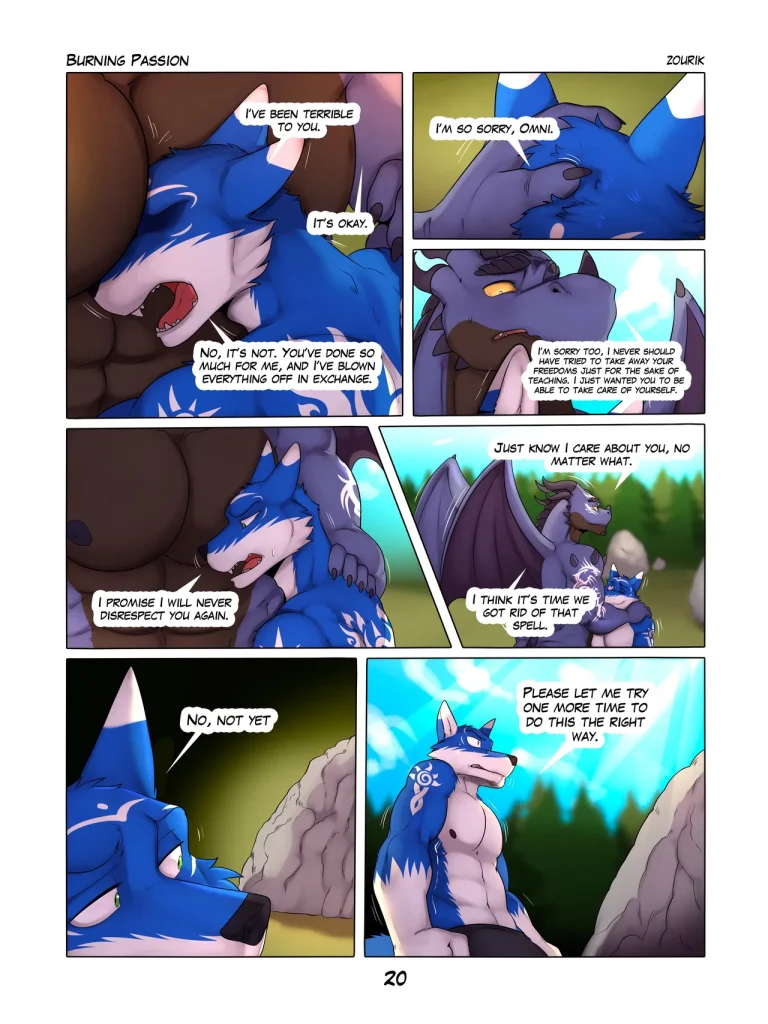 Burning Passion porn comic picture 22