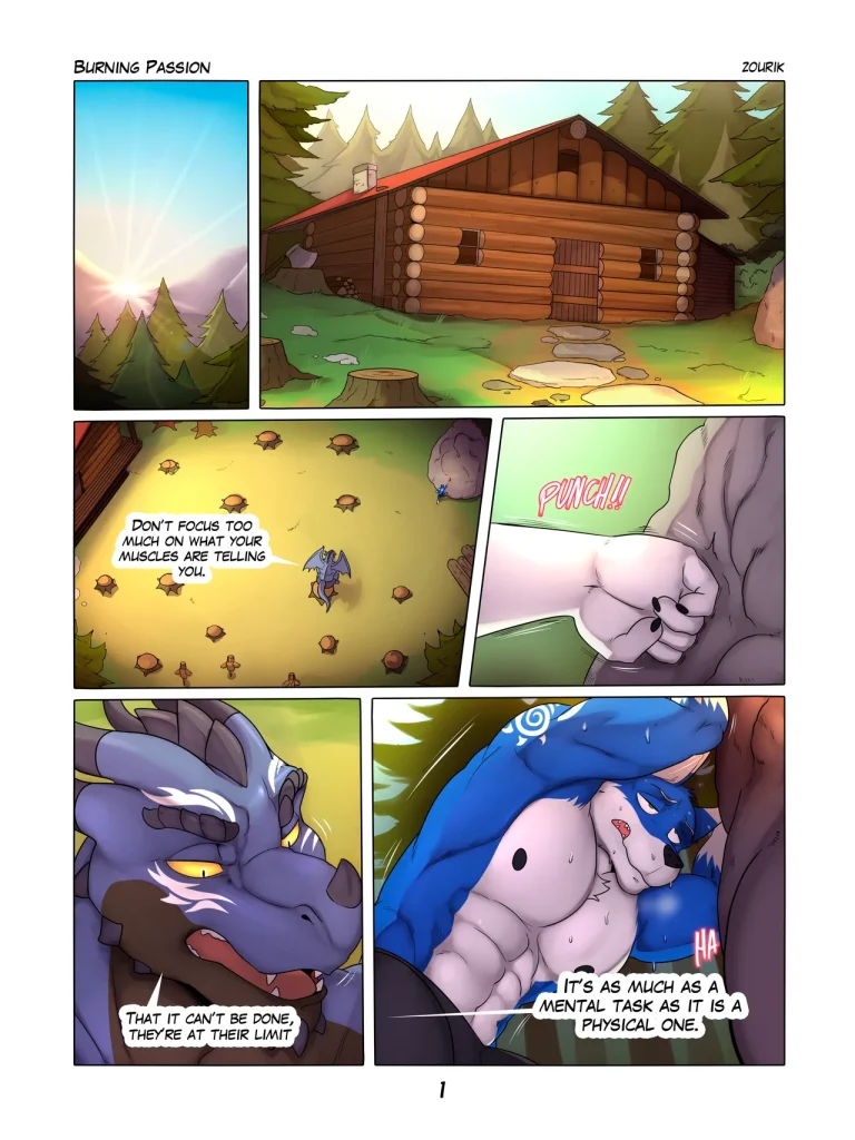 Burning Passion porn comic picture 3