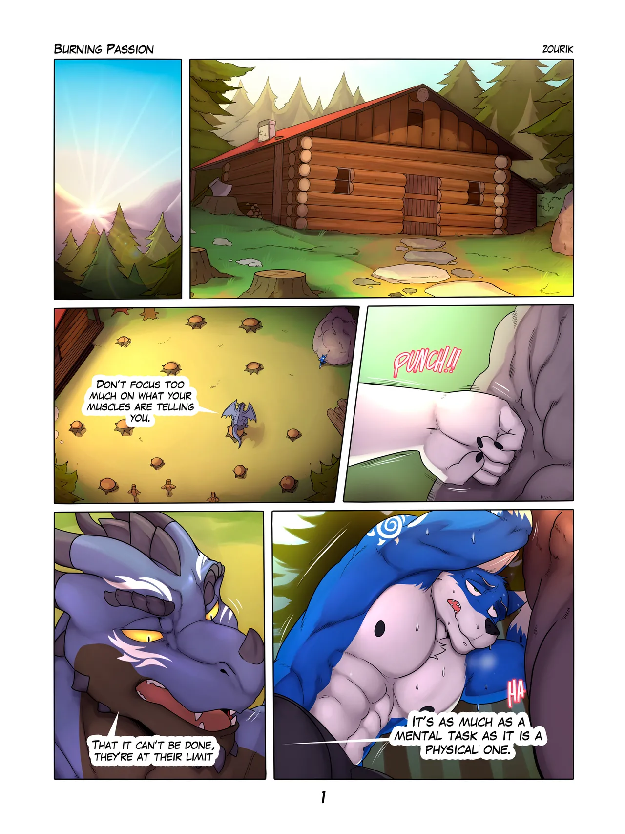Burning Passion porn comic picture 3