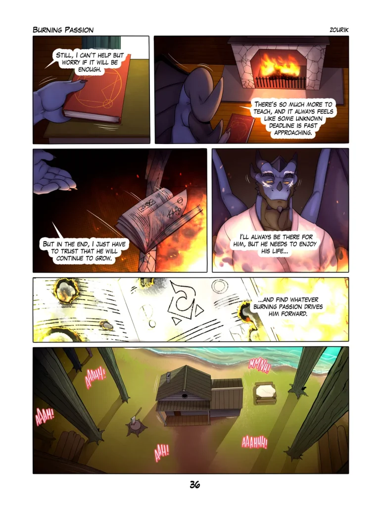 Burning Passion porn comic picture 38