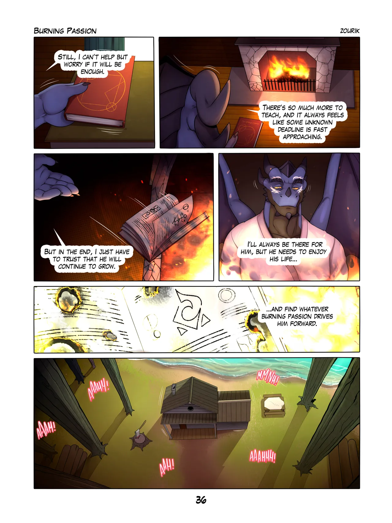 Burning Passion porn comic picture 38