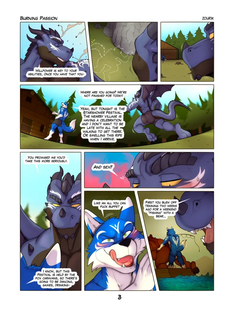 Burning Passion porn comic picture 5