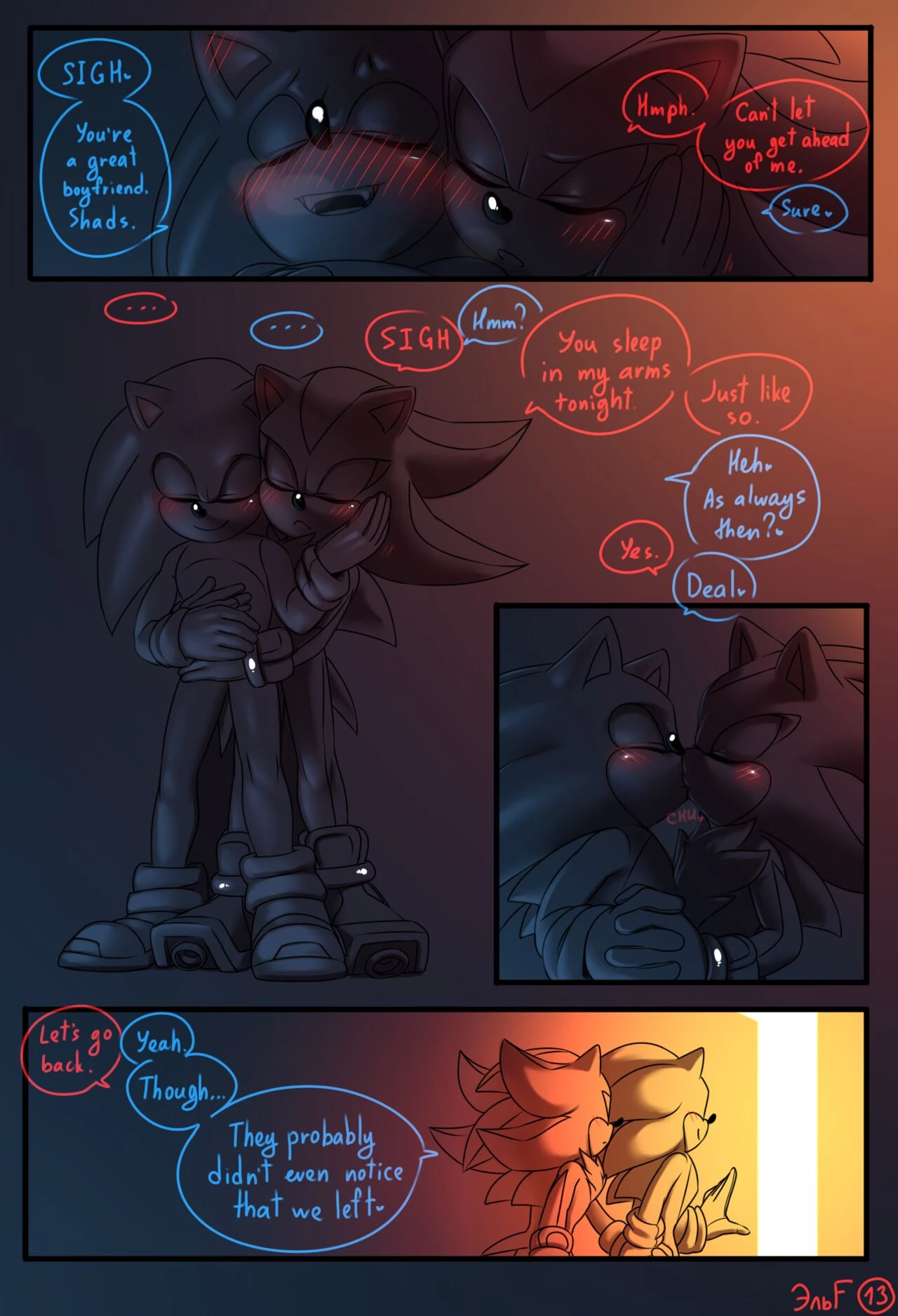Burning Whispers porn comic picture 14