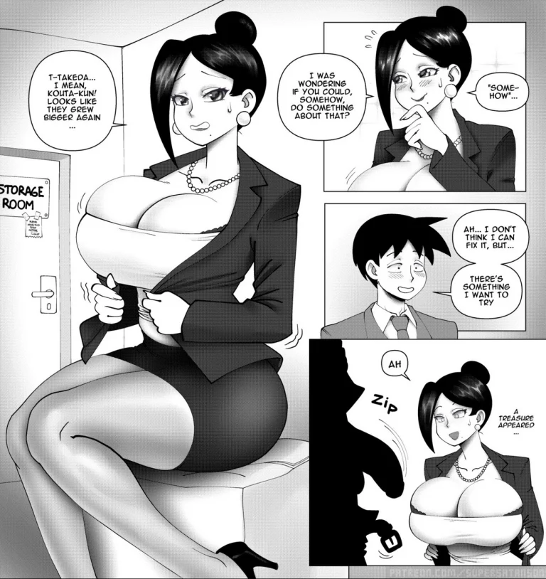 Business Suit Waifu Takizawa-san porn comic picture 3