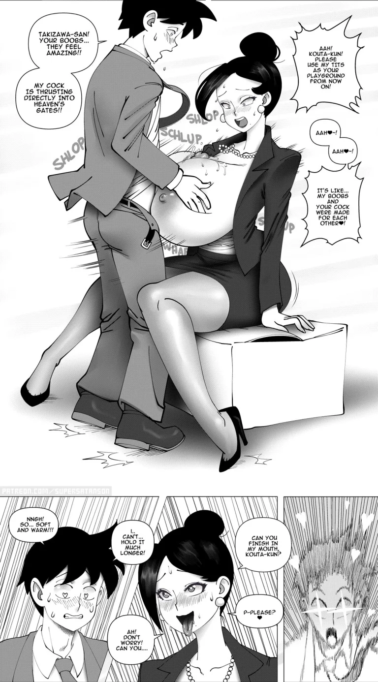 Business Suit Waifu Takizawa-san porn comic picture 5