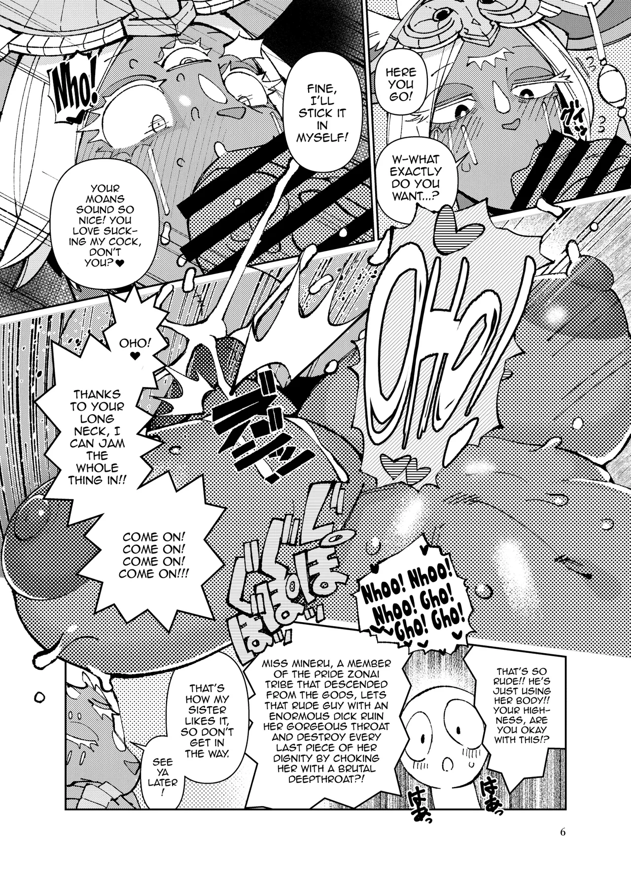 Buxom Busty Mineru | Mucchiri Bakunyuu Mineru-sama porn comic picture 5