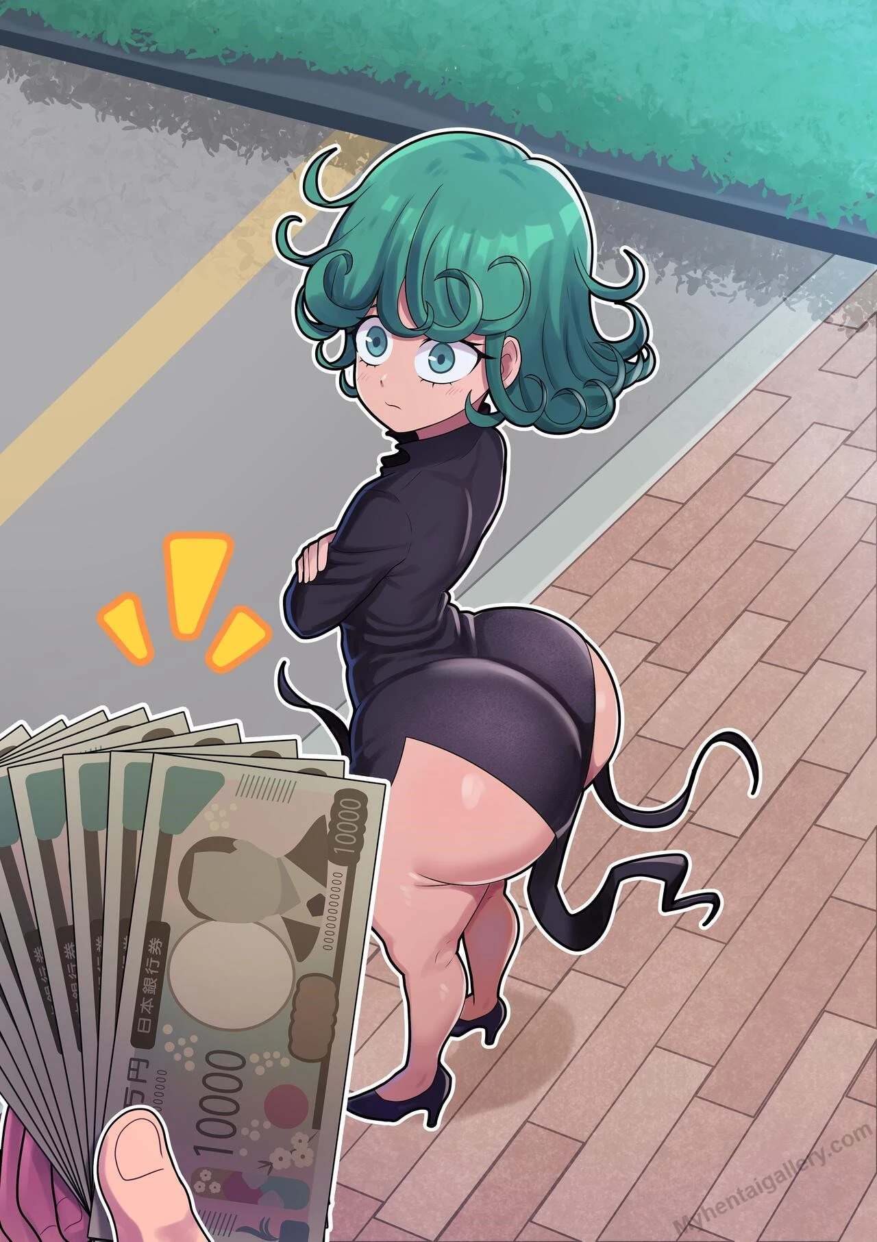 Buying Tatsumaki porn comic picture 2