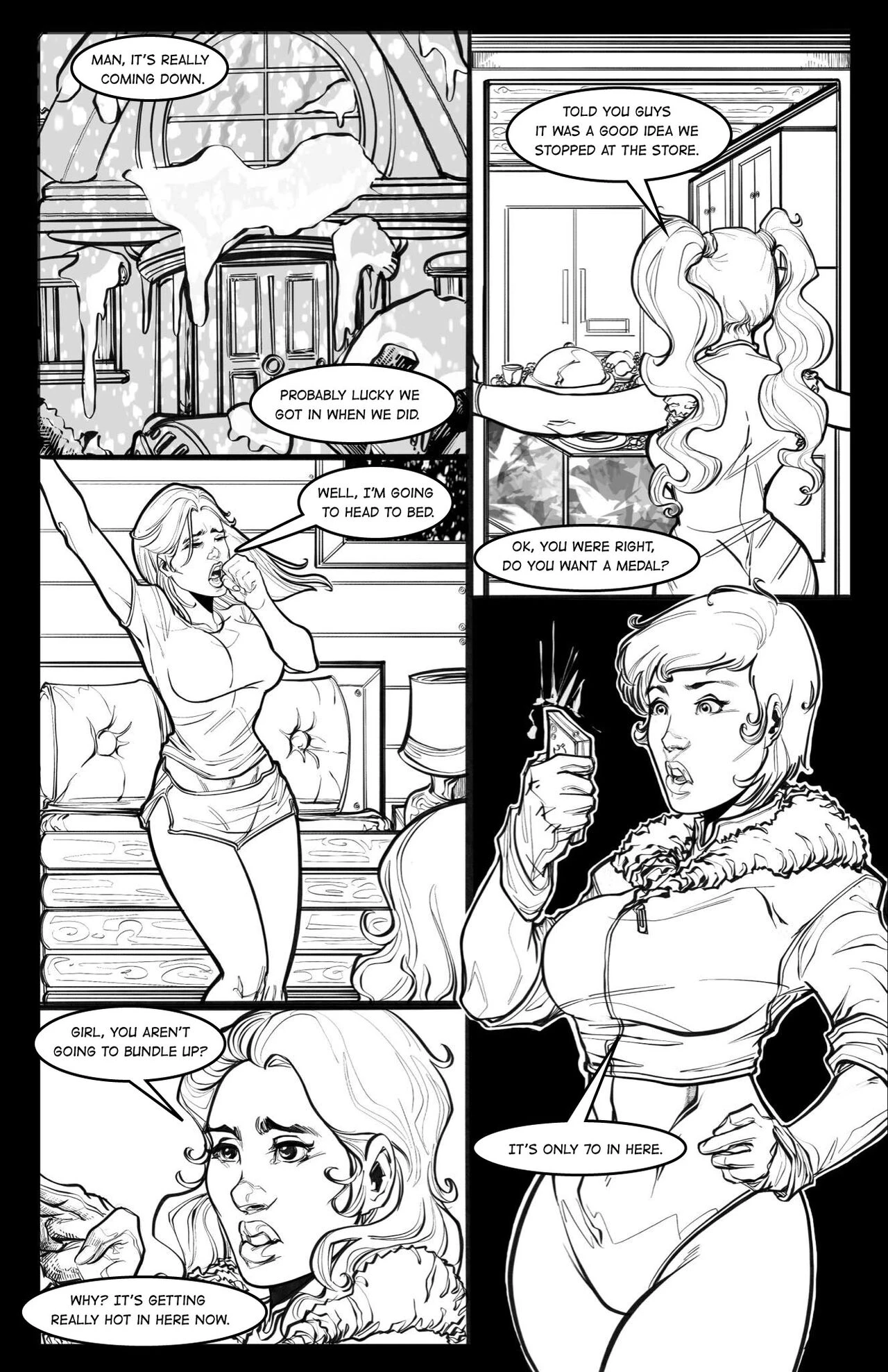 Cabin in the Morning Woods porn comic picture 10