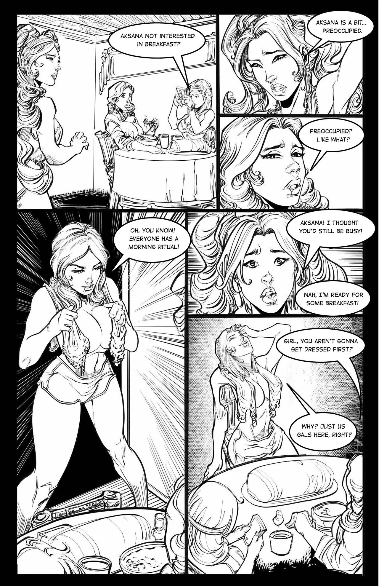 Cabin in the Morning Woods porn comic picture 17