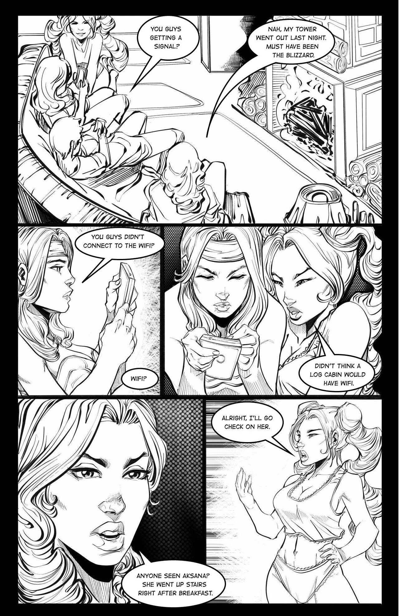 Cabin in the Morning Woods porn comic picture 19