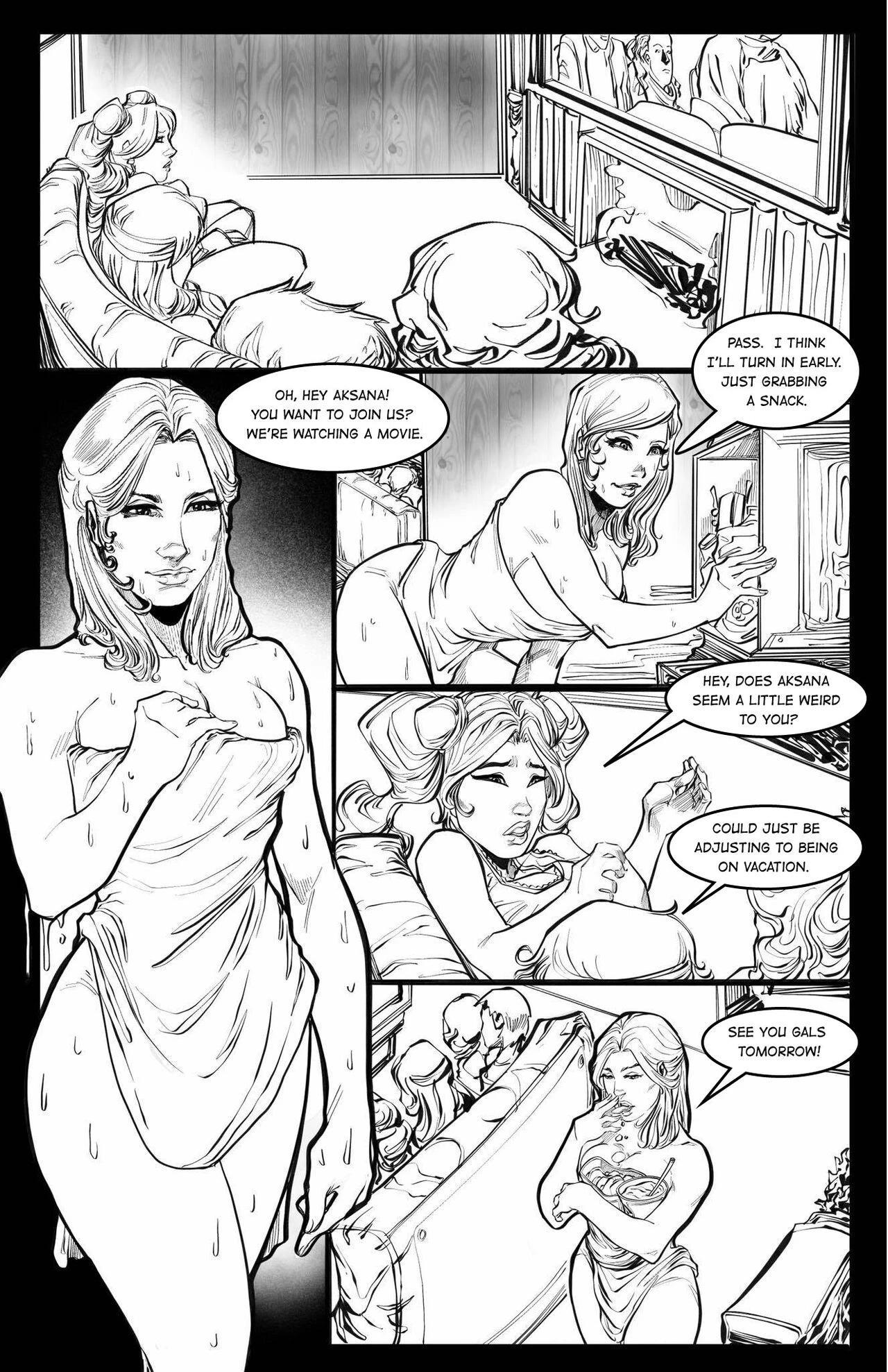 Cabin in the Morning Woods porn comic picture 21