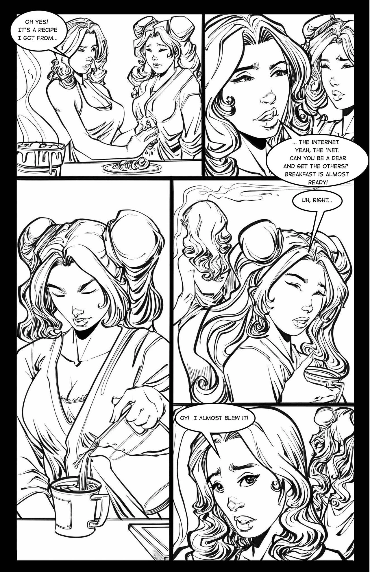 Cabin in the Morning Woods porn comic picture 26