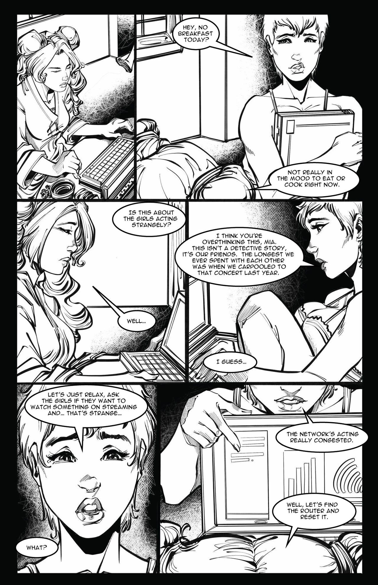 Cabin in the Morning Woods porn comic picture 35