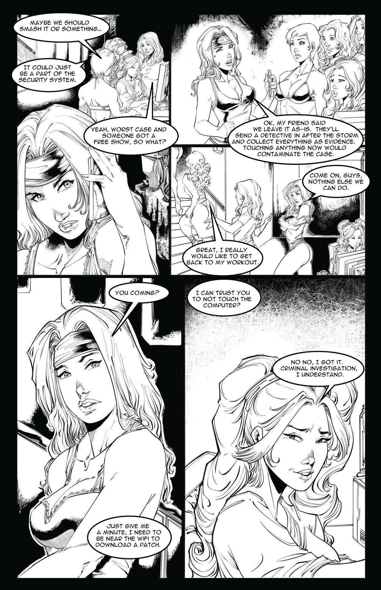 Cabin in the Morning Woods porn comic picture 37