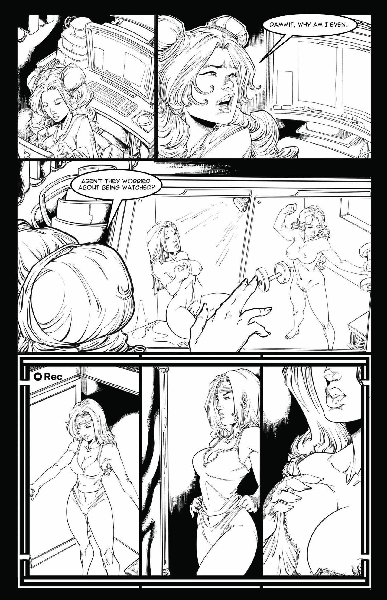 Cabin in the Morning Woods porn comic picture 38