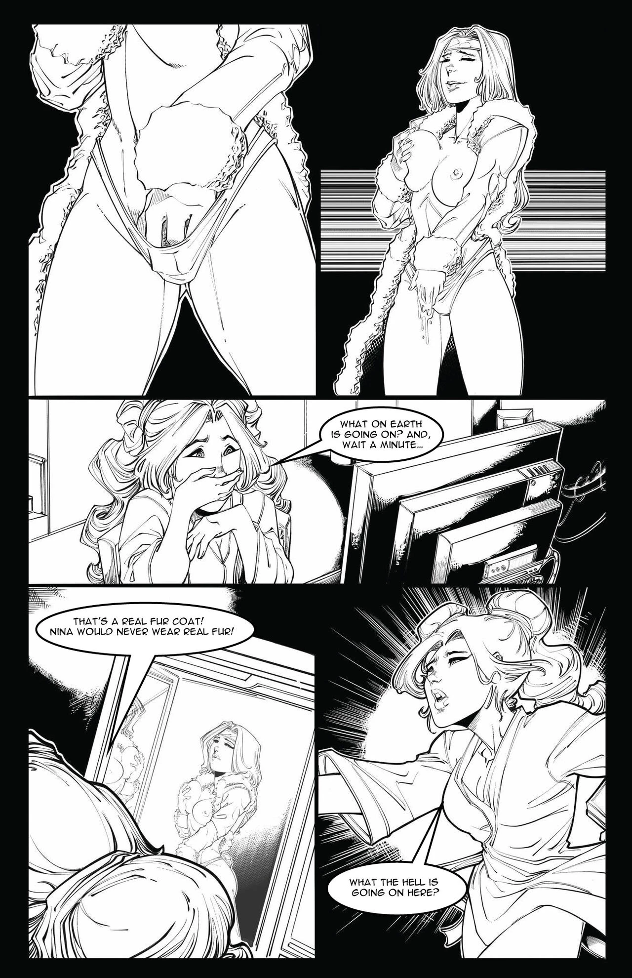 Cabin in the Morning Woods porn comic picture 40