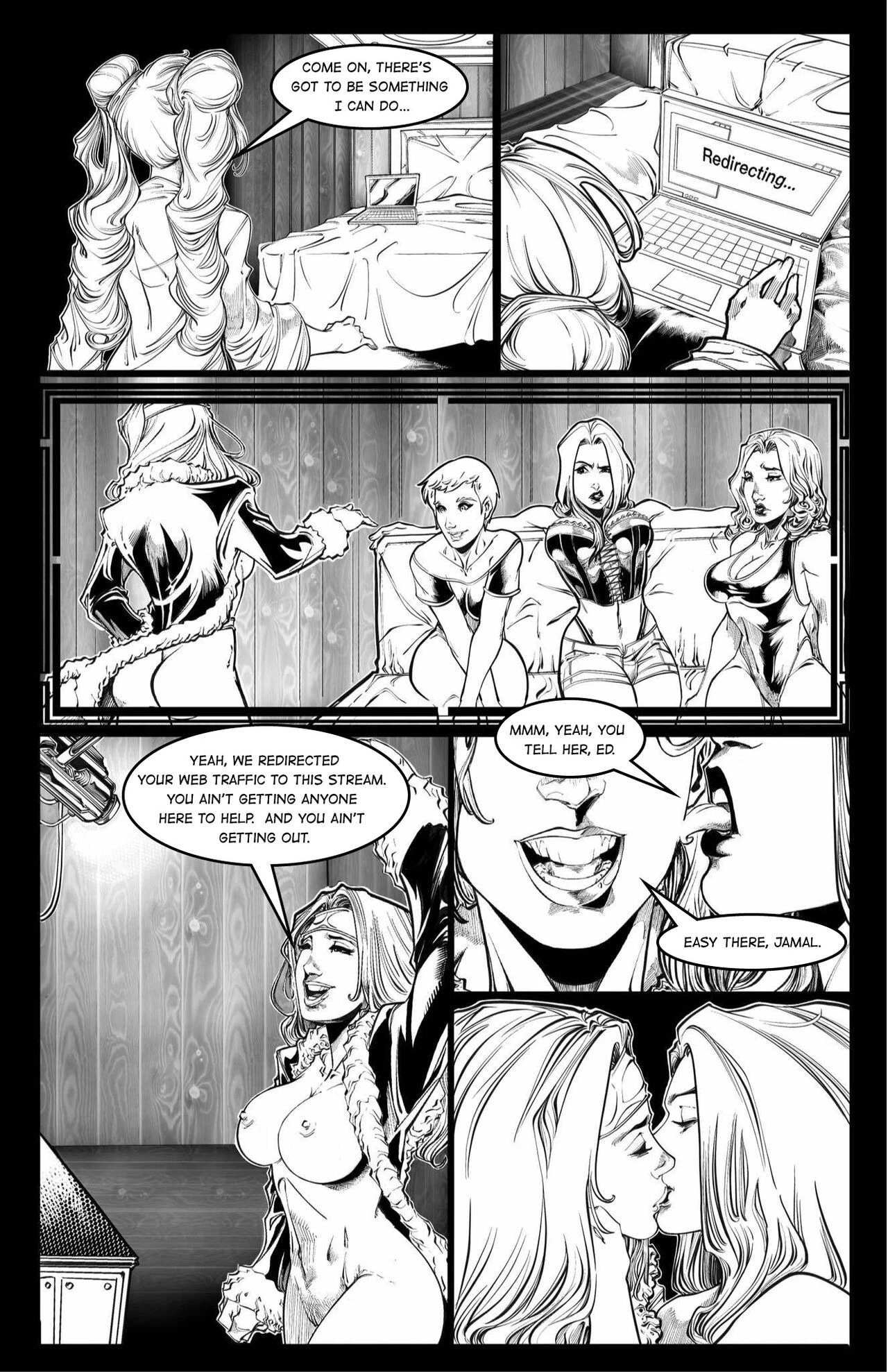 Cabin in the Morning Woods porn comic picture 49