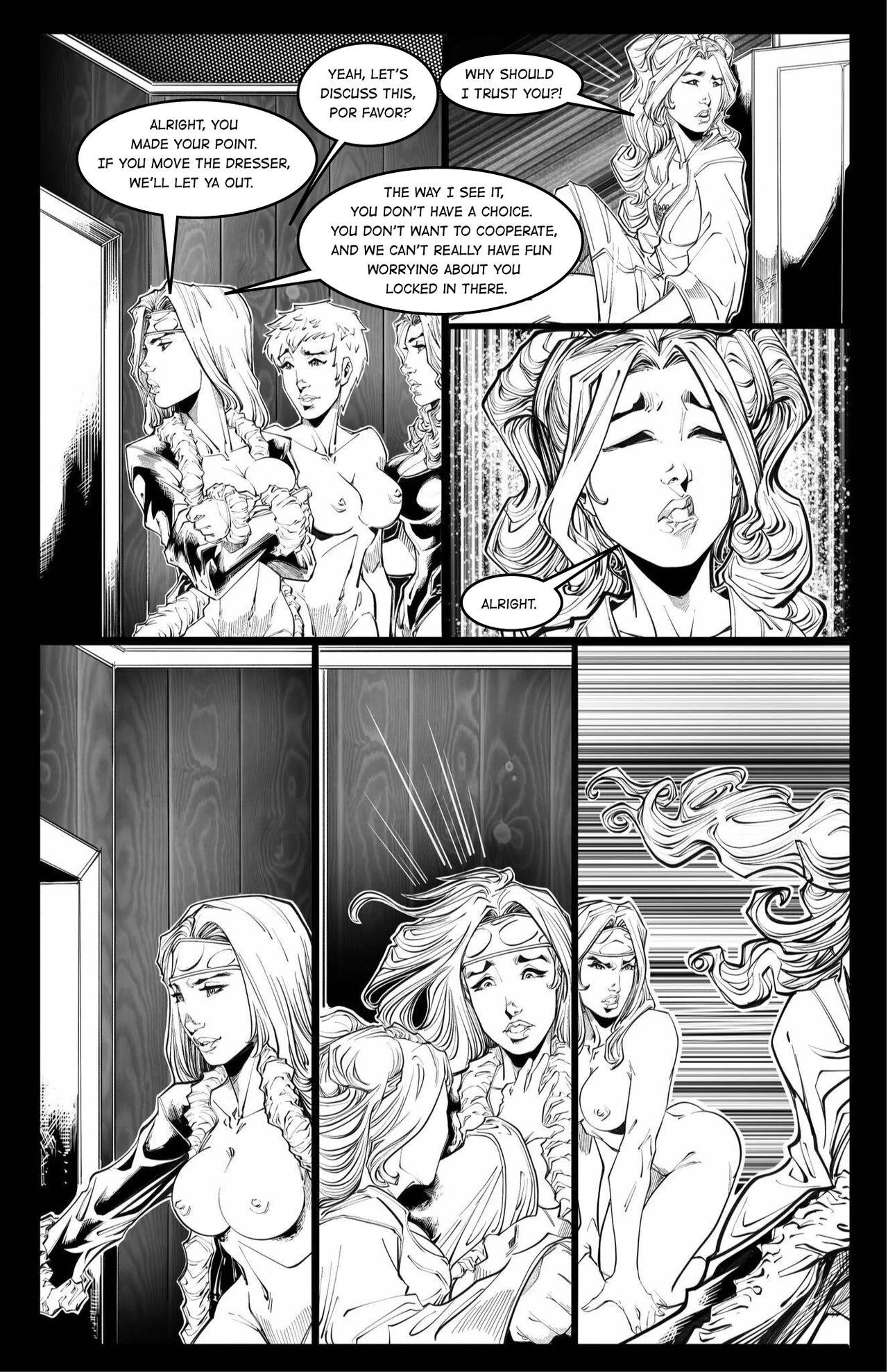 Cabin in the Morning Woods porn comic picture 53