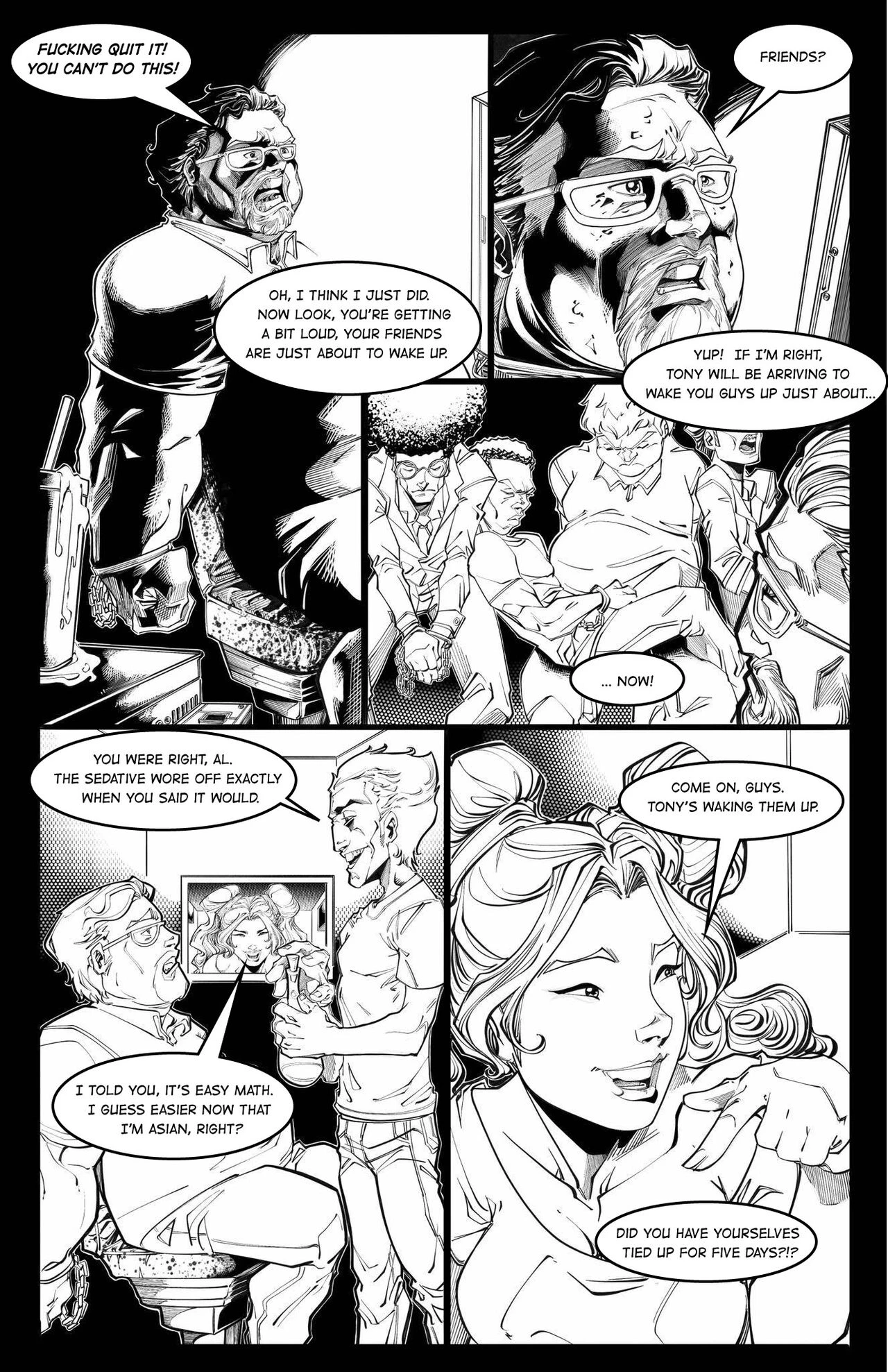 Cabin in the Morning Woods porn comic picture 57