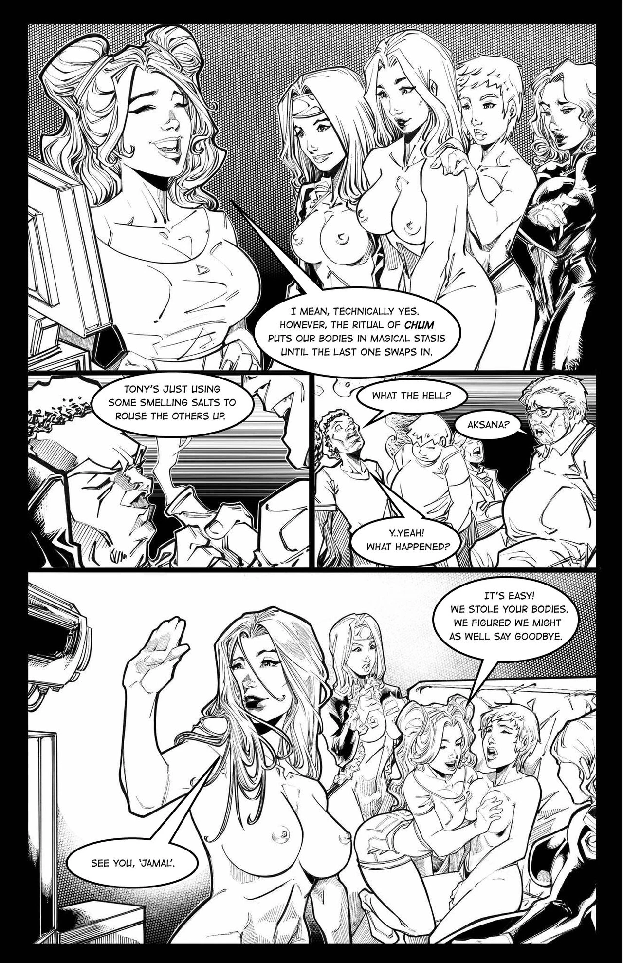 Cabin in the Morning Woods porn comic picture 58