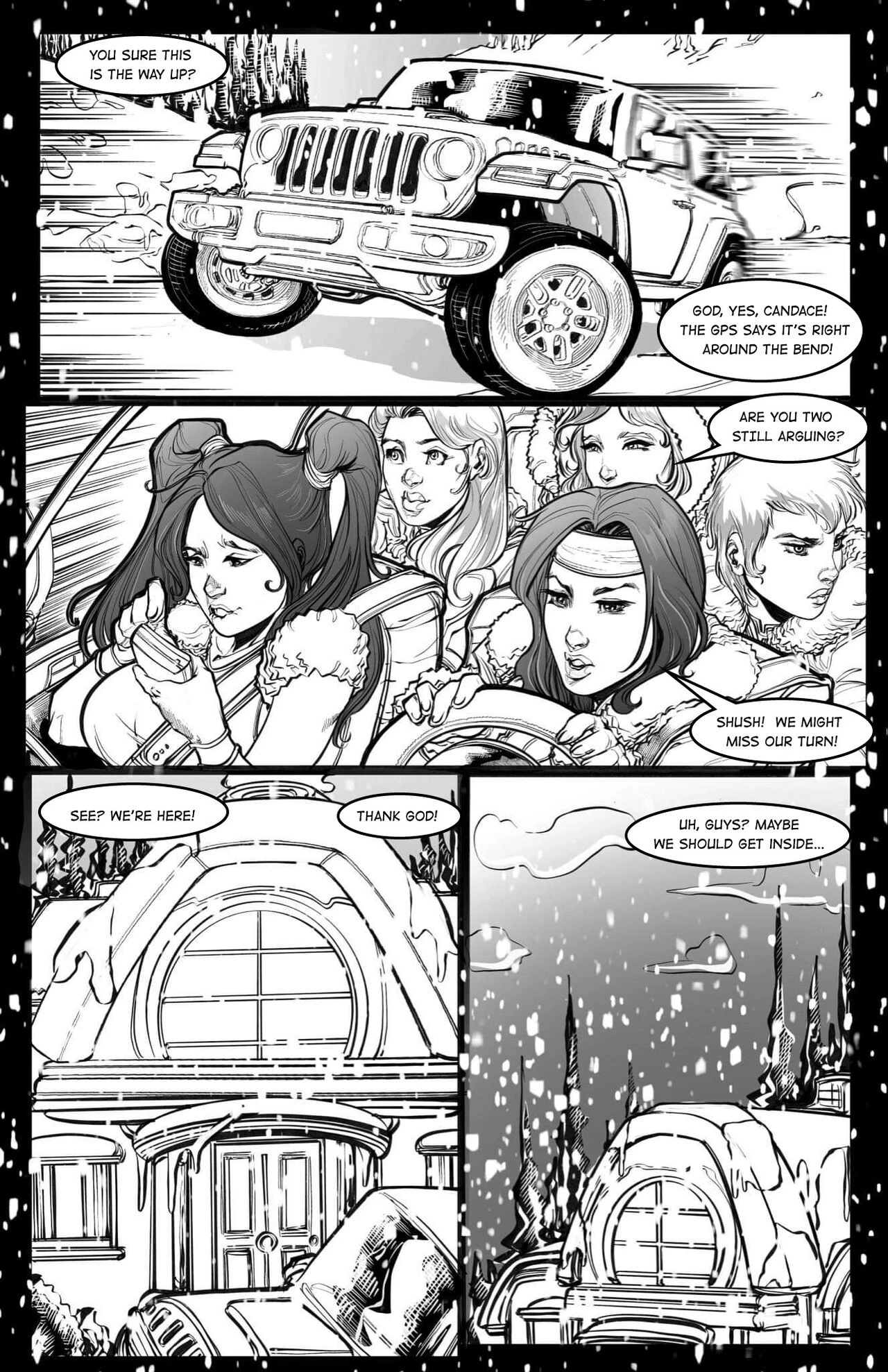 Cabin in the Morning Woods porn comic picture 7