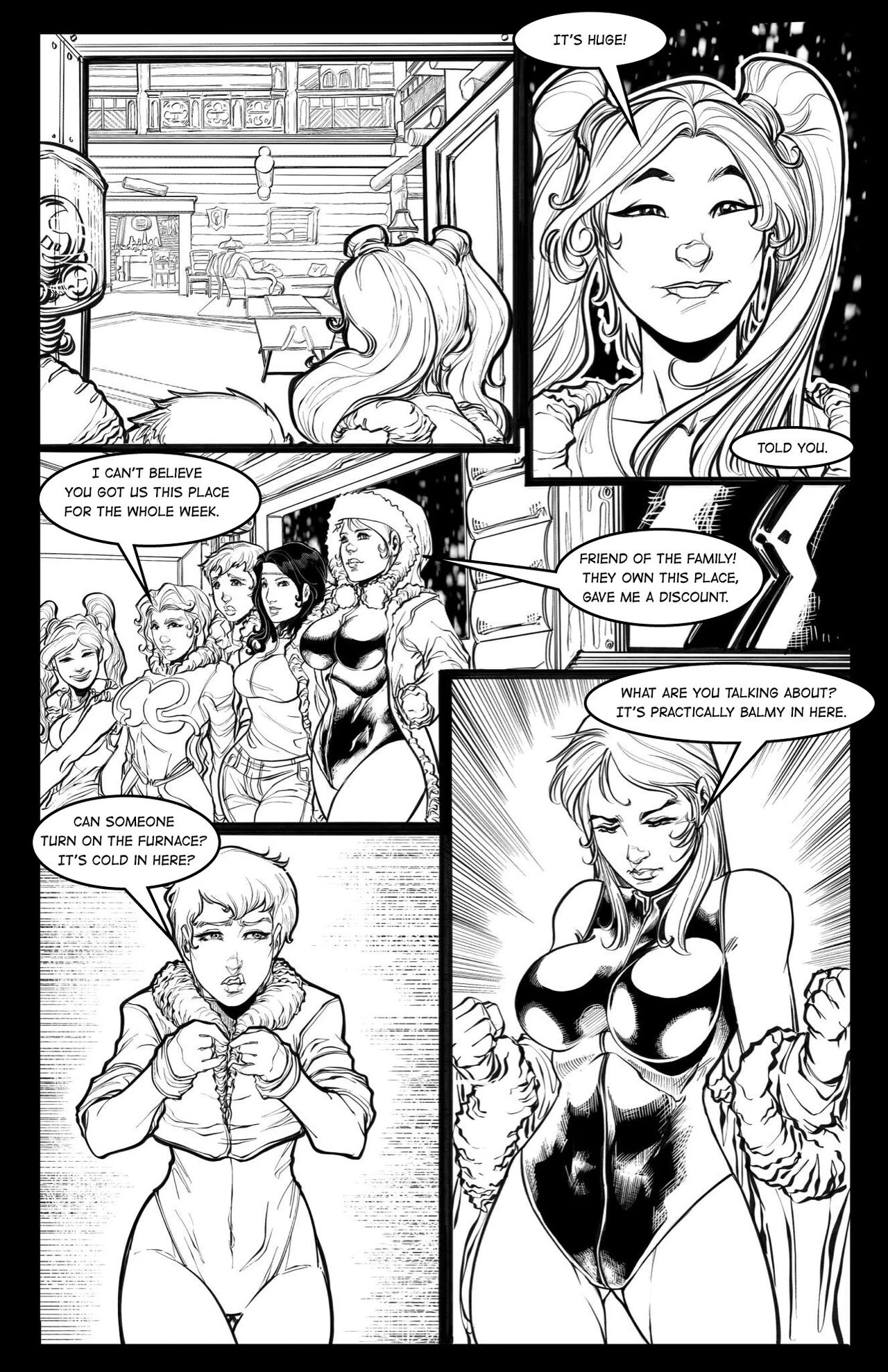 Cabin in the Morning Woods porn comic picture 8