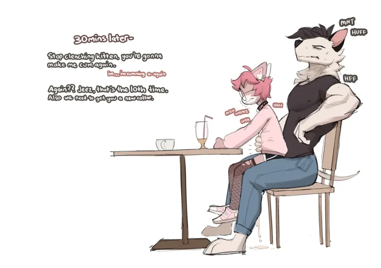 Cafe date porn comic picture 4