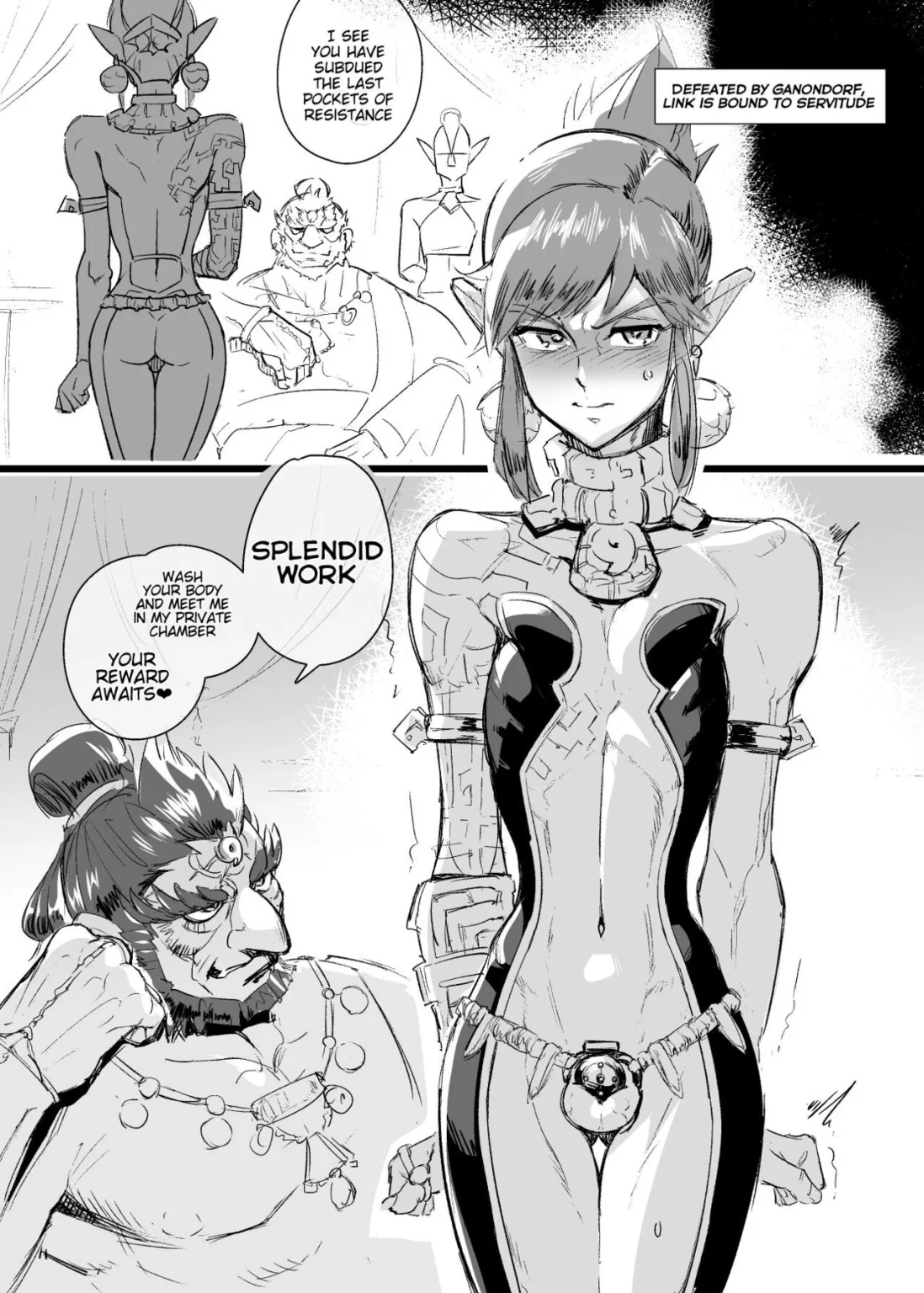 Cage of the Zonai porn comic picture 1