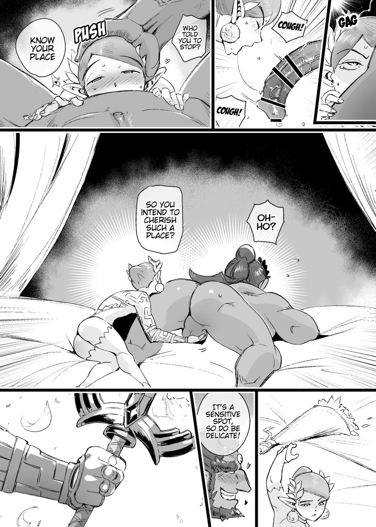 Cage of the Zonai porn comic picture 35