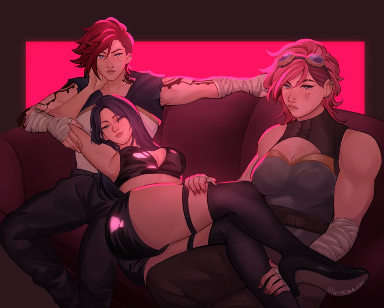 CaitxVixVi / VixCaitxCait porn comic picture 1