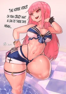 Calli horsin' around porn comic picture 1