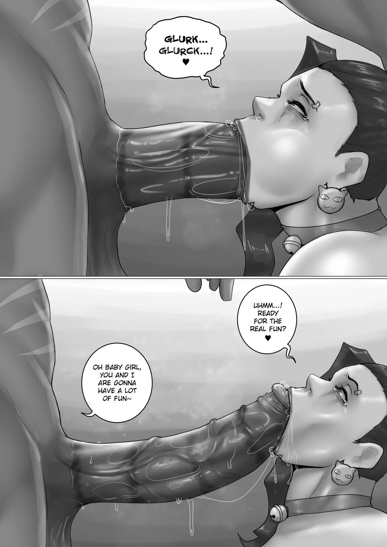Calypso and Clementine porn comic picture 3
