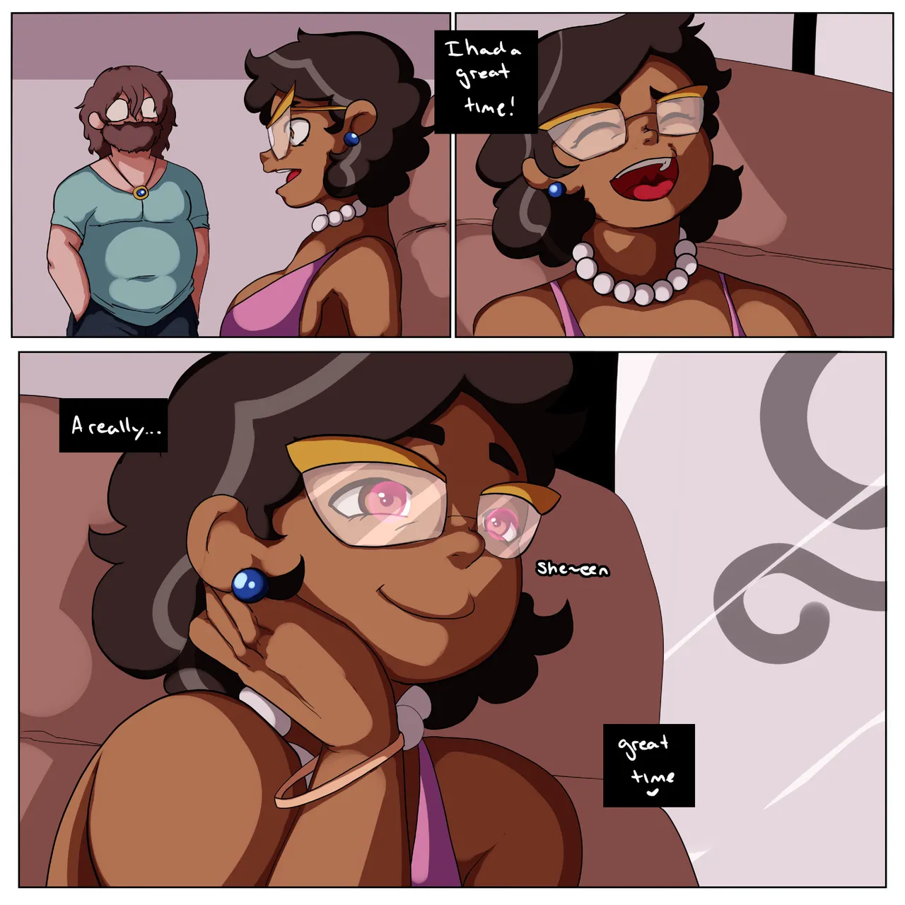 Camilla goes on a date porn comic picture 2