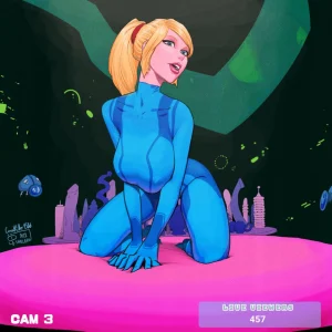 Cammin' with Samus porn comic picture 1