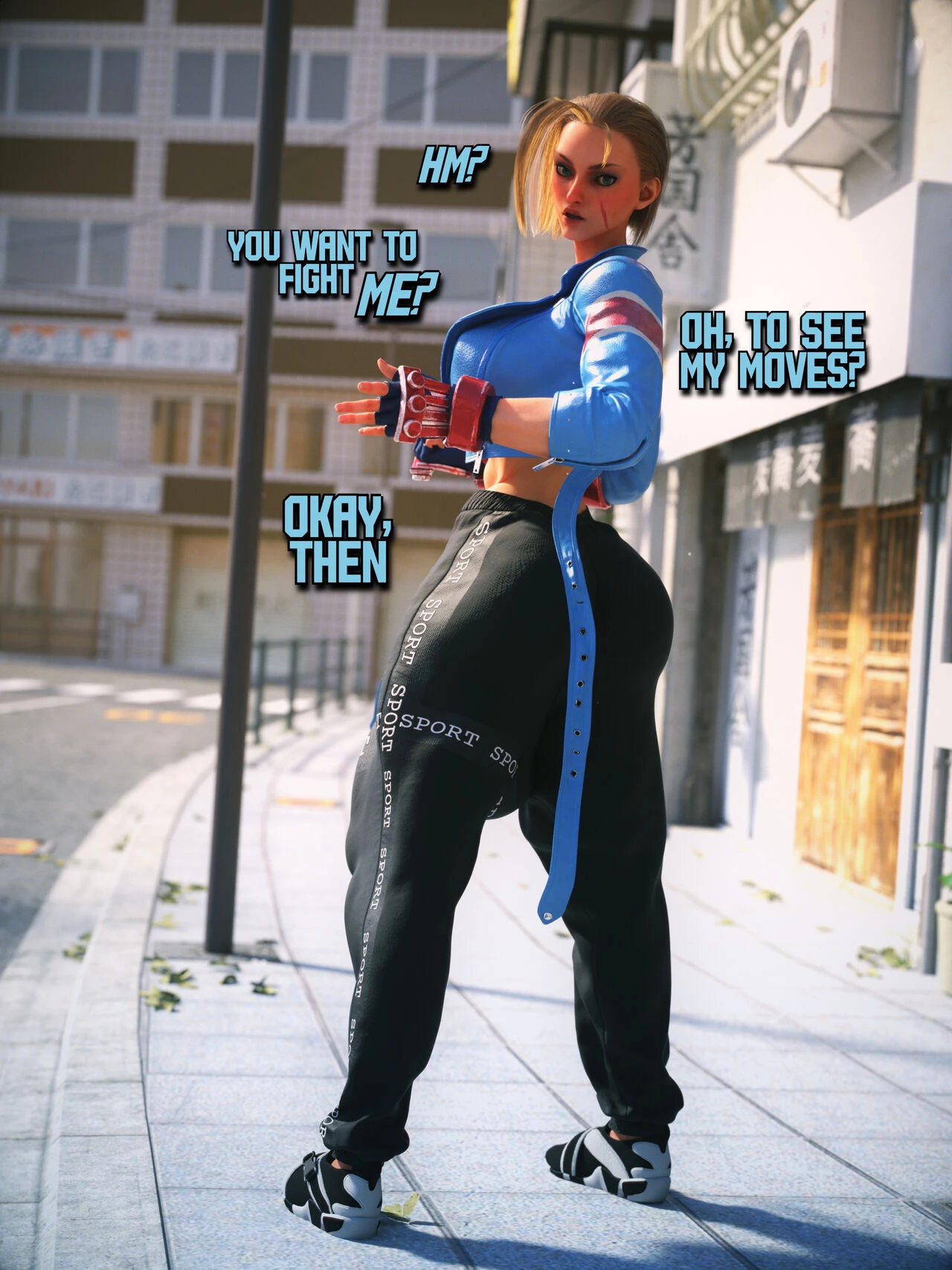 Cammy & Chun-Li porn comic picture 57
