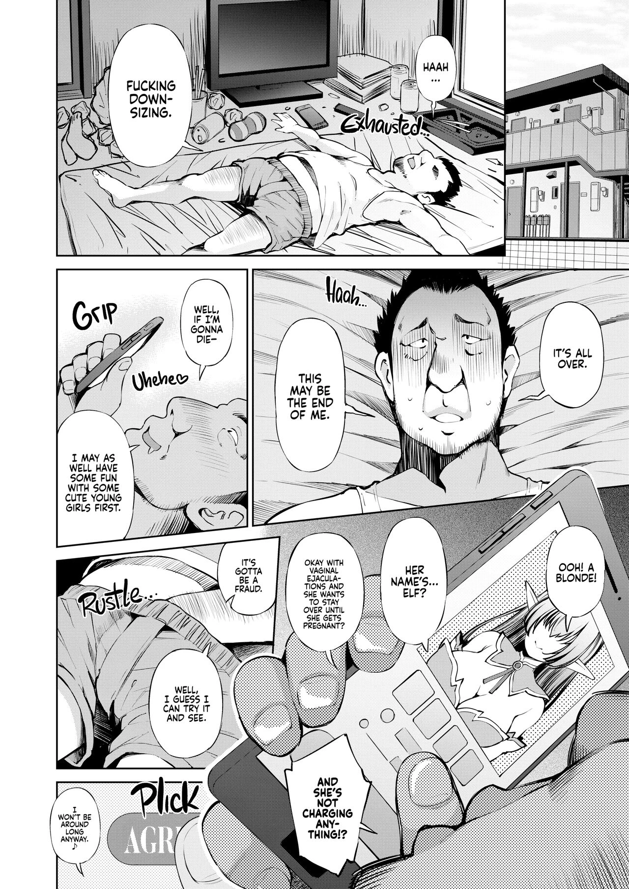 Can You Really Use This App to Fuck Different Species | Appli Hiraitara Ishuzoku to Seikou Suru Koto ni Natta tte Maji porn comic picture 158